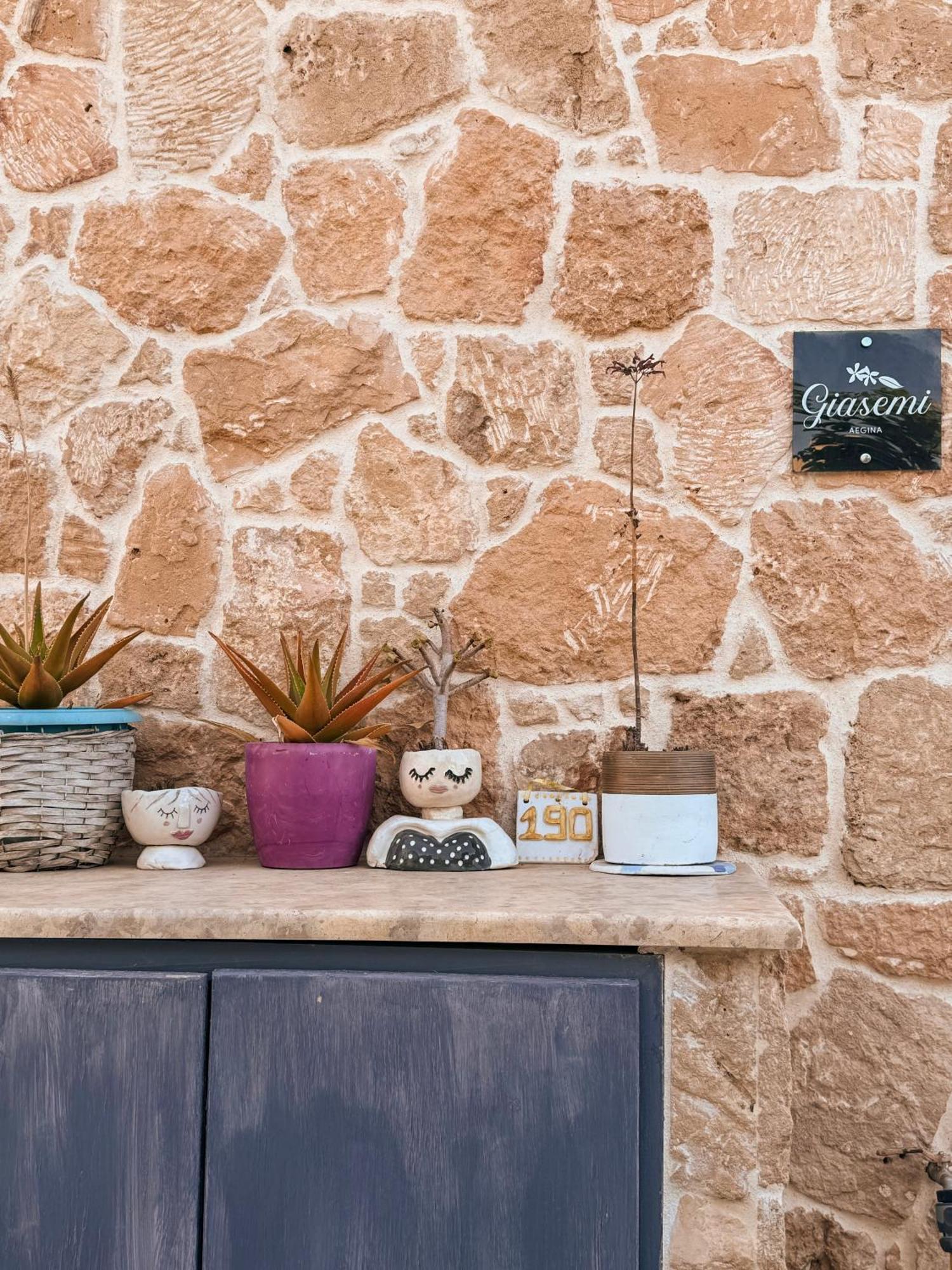 Giasemi Aegina, Modern House Villa Buitenkant foto